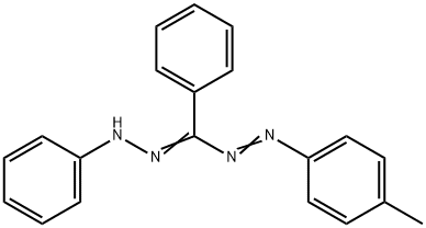 3,5-DIPHENYL-1-(P-TOLYL)FORMAZAN Struktur