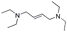 N,N,N',N'-TETRAETHYL-2-BUTENE-1,4-DIAMINE Struktur