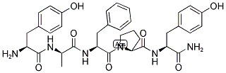 (D-ALA2,TYR5)-BETA-CASOMORPHIN (1-5) AMIDE (BOVINE) Struktur