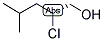 (R)-(+)-2-CHLORO 4-METHYLPENTANOL Struktur