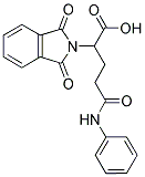 2-PHTHALIMIDOGLUTARANILIC ACID Struktur