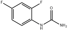 2,4-DIFLUOROPHENYLUREA Struktur