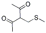 3-(METHYLTHIOMETHYL)PENTANE-2,4-DIONE Struktur