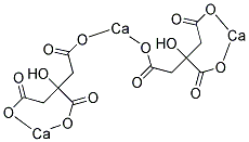 2'-CALCIUM CITRATE Struktur