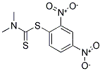 2,4-DINITROPHENYLDIMETHYL DITHIOCARBAMATE Structure