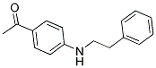 P-(PHENETHYLAMINO)ACETOPHENONE Struktur