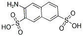 2-NAPHTHYLAMINE-3,6-DISULFONIC ACID Struktur