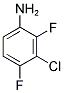 3-CHLORO-2,4-DIFLUOROANILINE Struktur