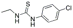 N-(4-CHLOROPHENYL)-N'-ETHYLTHIOUREA Struktur