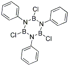 2,4,6-TRICHLORO-1,3,5-TRIPHENYLBORAZINE Struktur