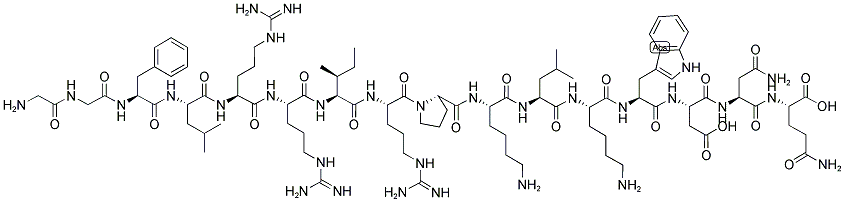 DYNORPHIN A (2-17) Struktur