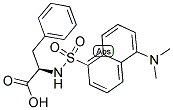 DANSYL-D-PHENYLALANINE Struktur