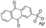 2-SULFOANTHRAQUINONE SILVER SALT Struktur