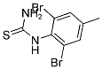 N-(2,6-DIBROMO-4-METHYLPHENYL)THIOUREA Struktur