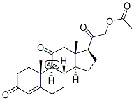 11-DEHYDROCORTICOSTERONE ACETATE Struktur