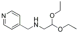 (4-PYRIDYLMETHYLAMINO)ACETALDEHYDE DIETHYL ACETAL Struktur