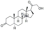 21-HYDROXY-5-ALPHA-PREGNANE-3,20-DIONE Struktur