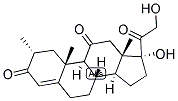 2ALPHA-METHYLCORTISONE Struktur