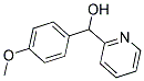 4-METHOXYPHENYL-(2-PYRIDYL)METHANOL Struktur