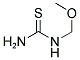 METHOXYMETHYL-THIOUREA Struktur