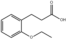 3-(2-ETHOXYPHENYL)PROPIONIC ACID Struktur