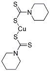 CUPRIC PENTAMETHYLENEDITHIOCARBAMATE Struktur