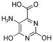 5-AMINO-2,6-DIHYDROXY-PYRIMIDINE-4-CARBOXYLIC ACID Struktur