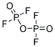 PYROPHOSPHORYL TETRAFLUORIDE Struktur