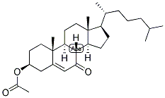 7-KETOCHOLESTEROL ACETATE Struktur