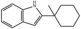 2-(1-METHYL-CYCLOHEXYL)-1H-INDOLE Struktur