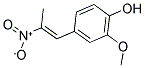 1-(4-HYDROXY-3-METHOXYPHENYL)-2-NITROPROPENE Struktur