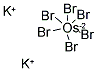 POTASSIUM HEXABROMOOSMIATE Struktur