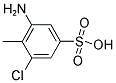 2-AMINO-6-CHLORO-4-SULFOTOLUENE Struktur