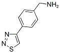 4-(1,2,3-THIADIAZOL-4-YL)BENZYLAMINE Struktur