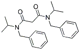 N,N'-DIBENZYL-N,N'-DIISOPROPYL-MALONAMIDE Struktur