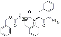 Z-PHE-PHE-DIAZOMETHYLKETONE Struktur