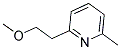 2-(2-METHOXYETHYL)-6-METHYLPYRIDINE Struktur