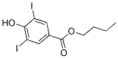 BUTYL 3,5-DIIODO-4-HYDROXYBENZOATE Struktur