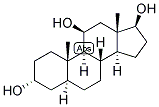 5-ALPHA-ANDROSTAN-3-ALPHA, 11-BETA, 17-BETA-TRIOL Struktur