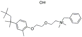 HYAMINE HYDROXIDE Struktur