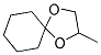 4-METHYL-2,2-PENTAMETHYLENE-1,3-DIOXOLANE Struktur