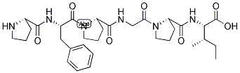 PRO-PHE-PRO-GLY-PRO-ILE Struktur