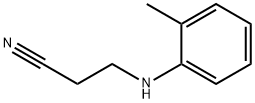 3-O-TOLYLAMINO-PROPIONITRILE Struktur