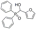 (DIPHENYLPHOSPHORYL)(2-FURYL)METHANOL Struktur