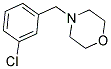 4-(3-CHLOROBENZYL)MORPHOLINE Struktur