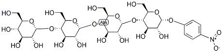 P-NITROPHENYL-ALPHA-D-MALTOTETRAOSIDE Struktur