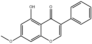 5-HYDROXY-7-METHOXYISOFLAVONE Struktur