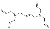 1,4-BIS(DIALLYLAMINO)-2-BUTENE Struktur