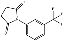 N-(3-(TRIFLUOROMETHYL)PHENYL)SUCCINIMIDE Struktur