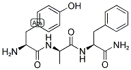 (D-ALA2)-BETA-CASOMORPHIN (1-3) AMIDE Struktur